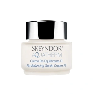 Skeyndor Aquatherm Rebalancing Cream FI _ Kem dưỡng phục hồi FI cho da nhạy cảm thiên dầu